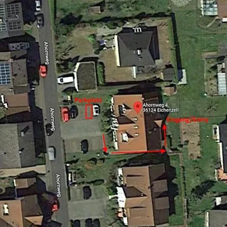 Gemuetliches Ferienapartment Mit Optionaler E-ladesaeule * Eichenzell